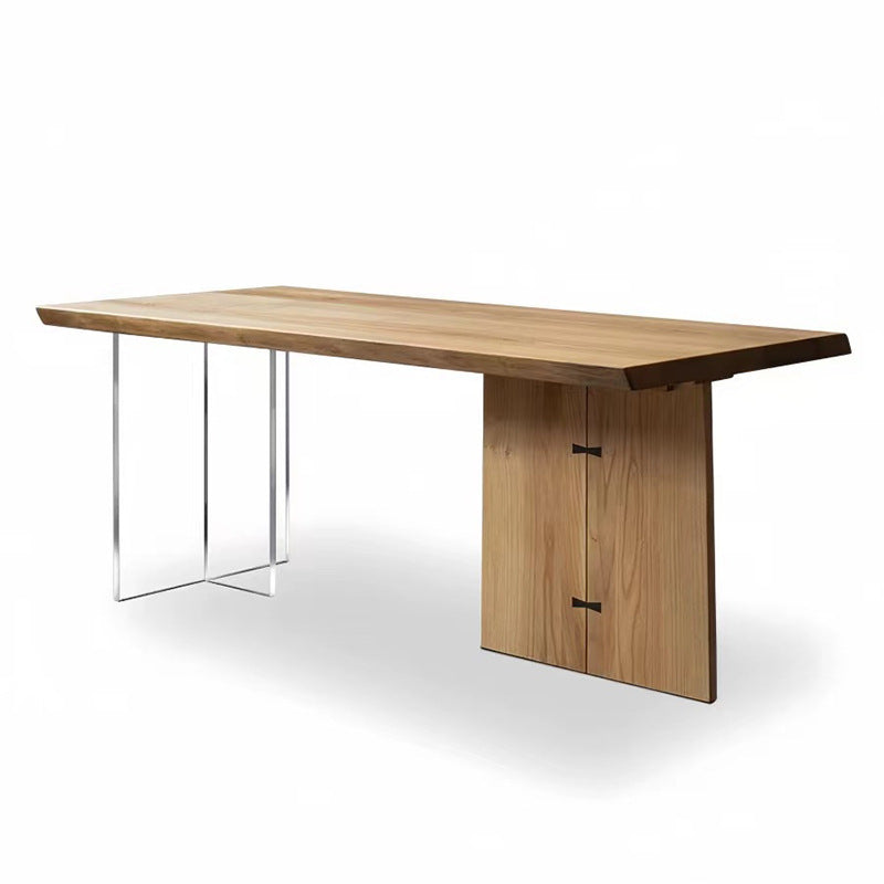 Nordic Ash Pine Acrylic Dining Table for 2/4