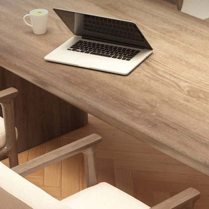 Scandinavian Pine Ash Wood Oval Dining Table