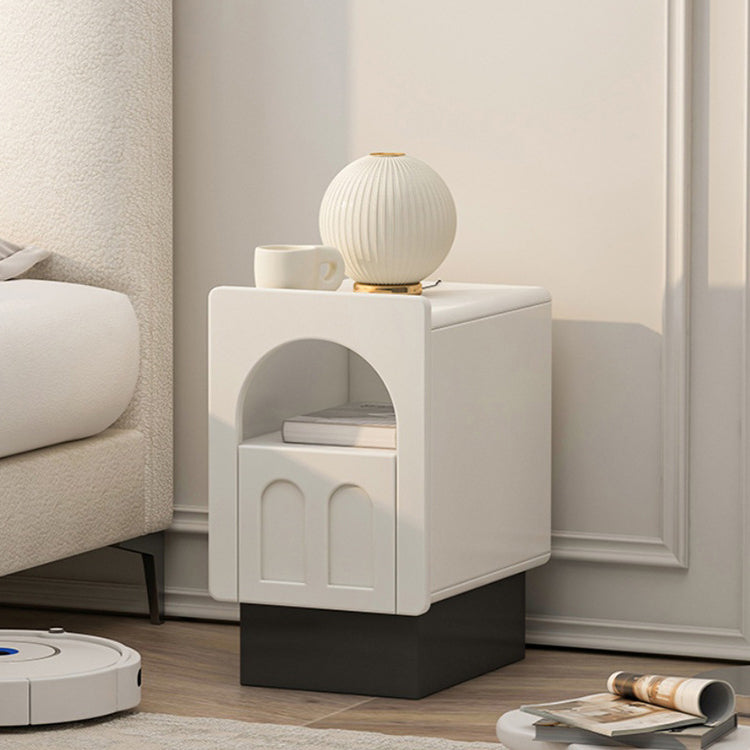 Nordic Fiberboard Arched Door Nightstand