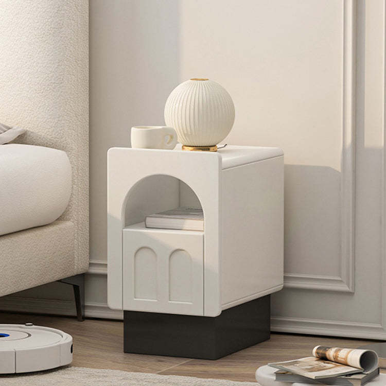 Nordic Fiberboard Arched Door Nightstand