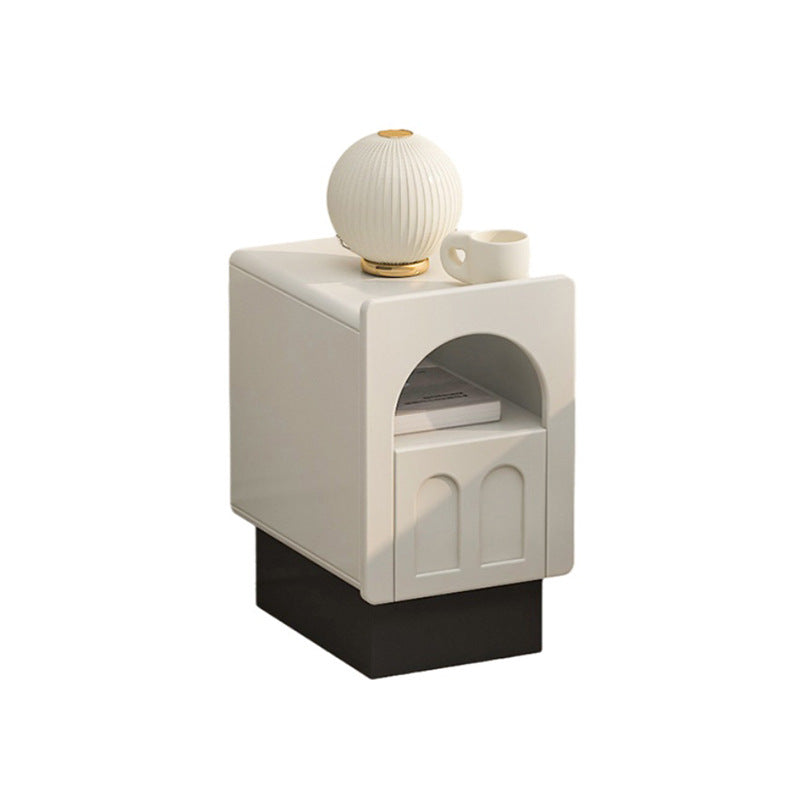 Nordic Fiberboard Arched Door Nightstand