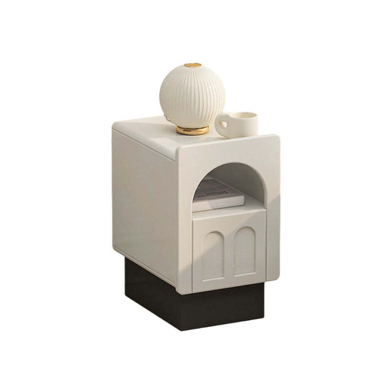 Nordic Fiberboard Arched Door Nightstand
