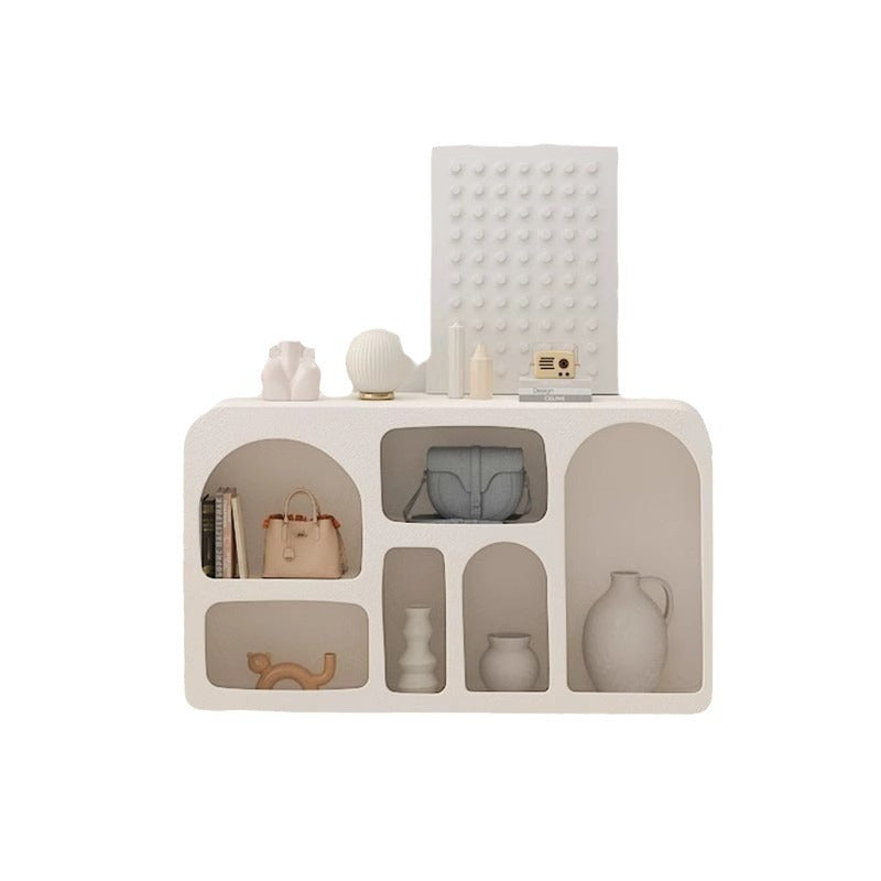 Scandinavian Plate Cave 4-6 Storage Cabinet Side Table