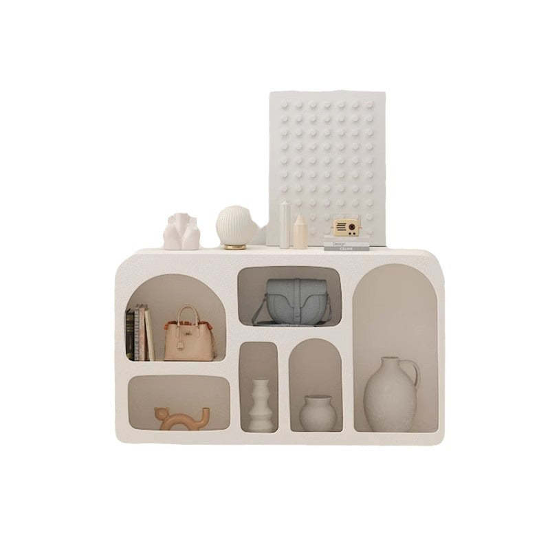 Scandinavian Plate Cave 4-6 Storage Cabinet Side Table