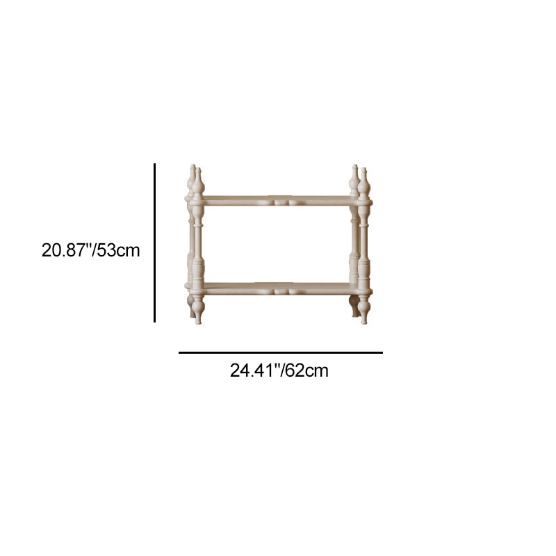 French Oak Roman Column Bookshelf 2/3/4/5-Tier