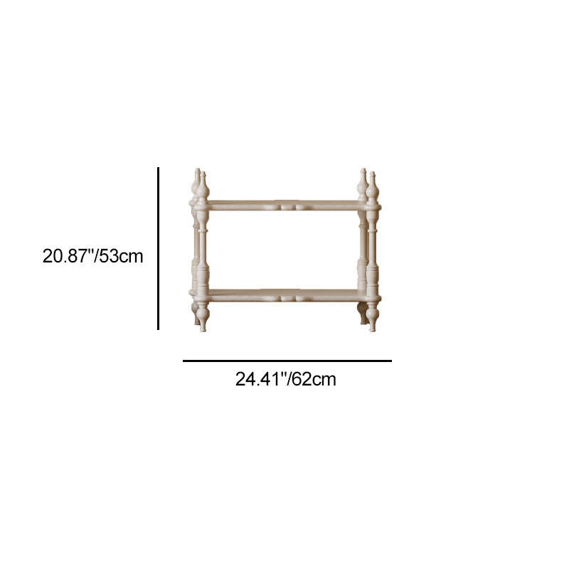 French Oak Roman Column Bookshelf 2/3/4/5-Tier