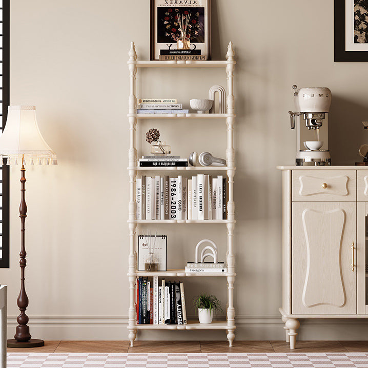 French Oak Roman Column Bookshelf 2/3/4/5-Tier