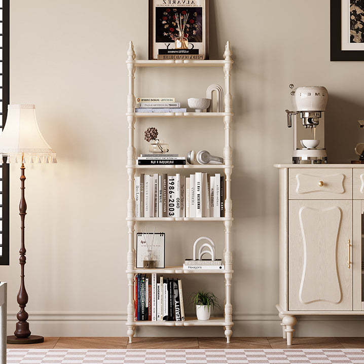 French Oak Roman Column Bookshelf 2/3/4/5-Tier