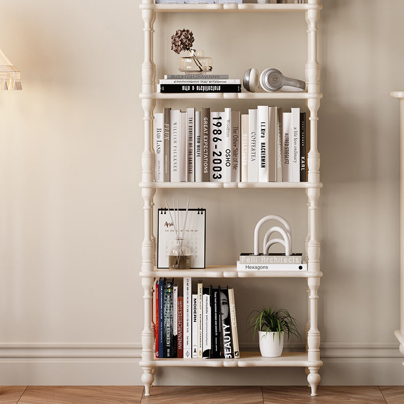 French Oak Roman Column Bookshelf 2/3/4/5-Tier
