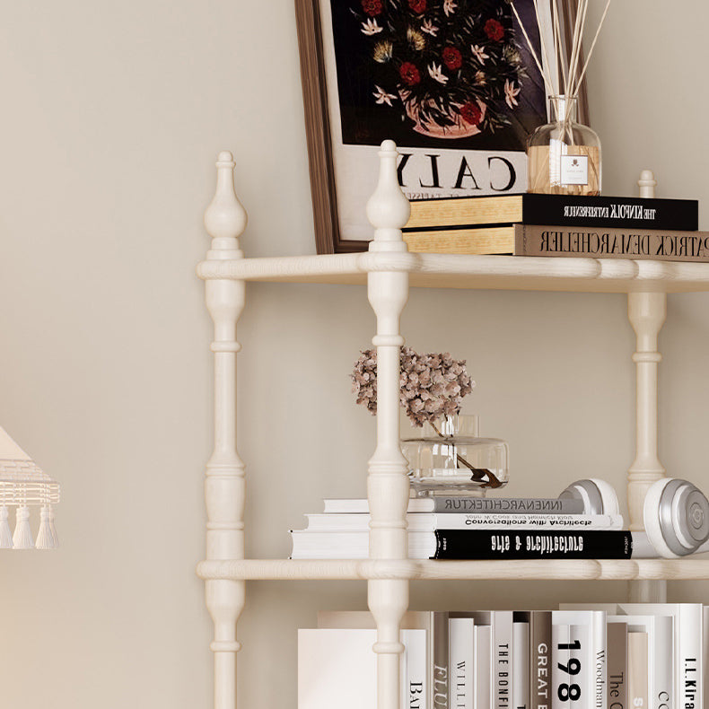 French Oak Roman Column Bookshelf 2/3/4/5-Tier