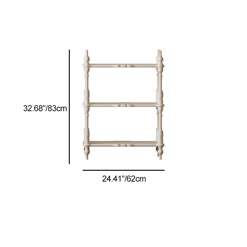 French Oak Roman Column Bookshelf 2/3/4/5-Tier