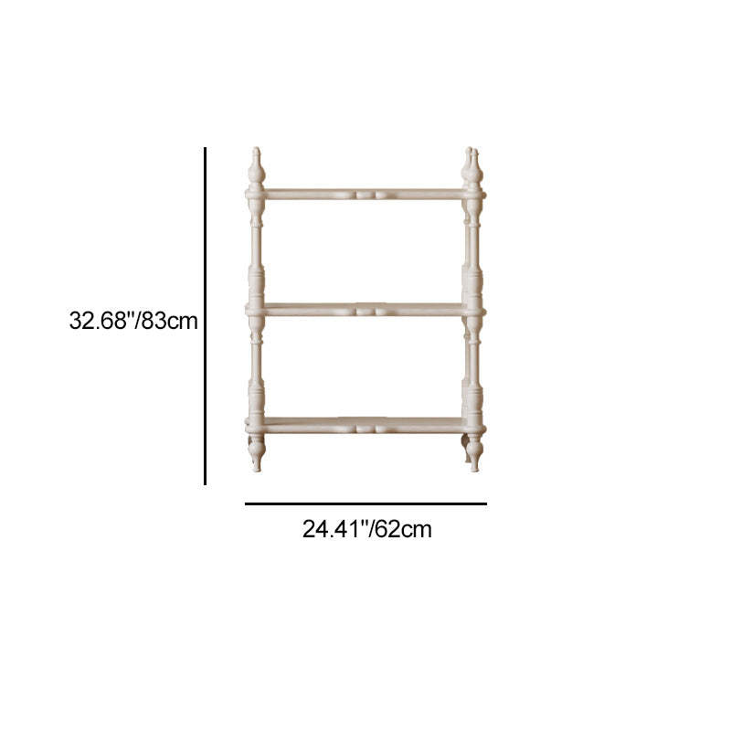 French Oak Roman Column Bookshelf 2/3/4/5-Tier