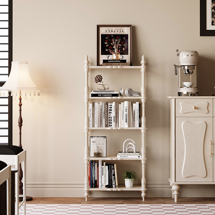 French Oak Roman Column Bookshelf 2/3/4/5-Tier