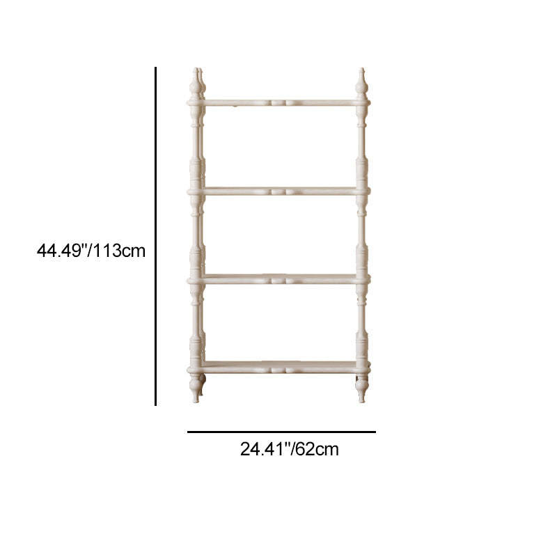 French Oak Roman Column Bookshelf 2/3/4/5-Tier