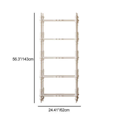 French Oak Roman Column Bookshelf 2/3/4/5-Tier