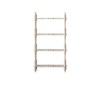 French Oak Roman Column Bookshelf 2/3/4/5-Tier