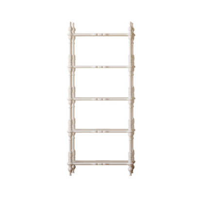 French Oak Roman Column Bookshelf 2/3/4/5-Tier