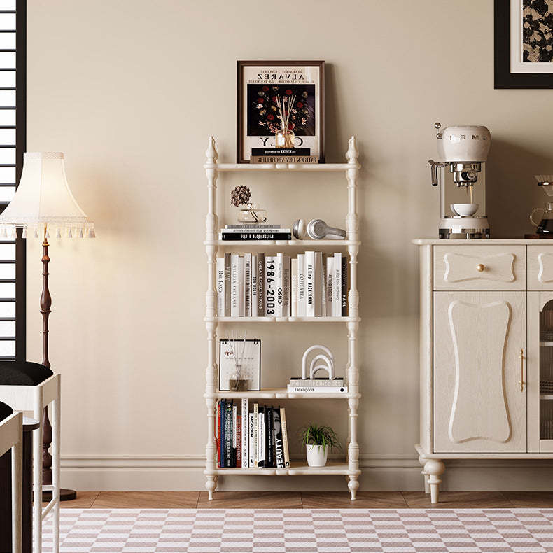 French Oak Roman Column Bookshelf 2/3/4/5-Tier