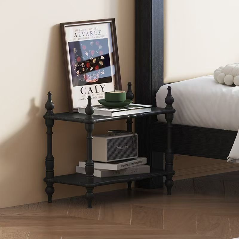 French Oak Roman Column Bookshelf 2/3/4/5-Tier — 4 / White