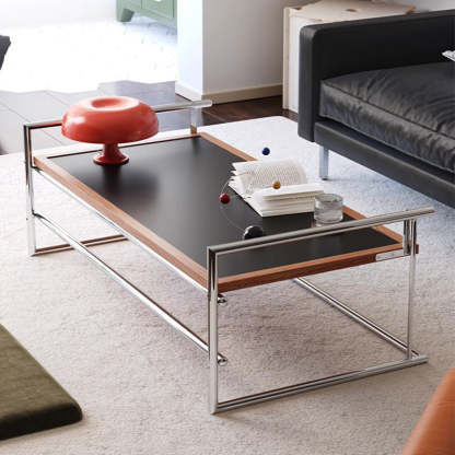 Nordic Plank Flip-Top Table — Black