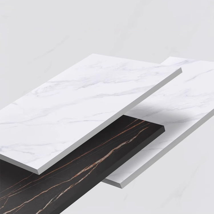 Minimalist Slate Wood Coffee Table 2-Drawer