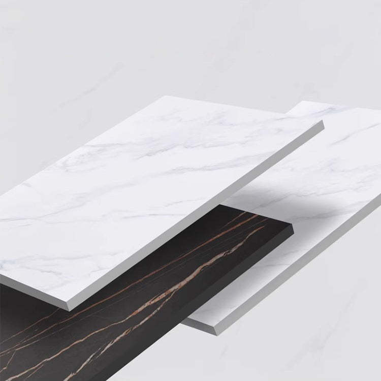 Minimalist Slate Wood Coffee Table 2-Drawer