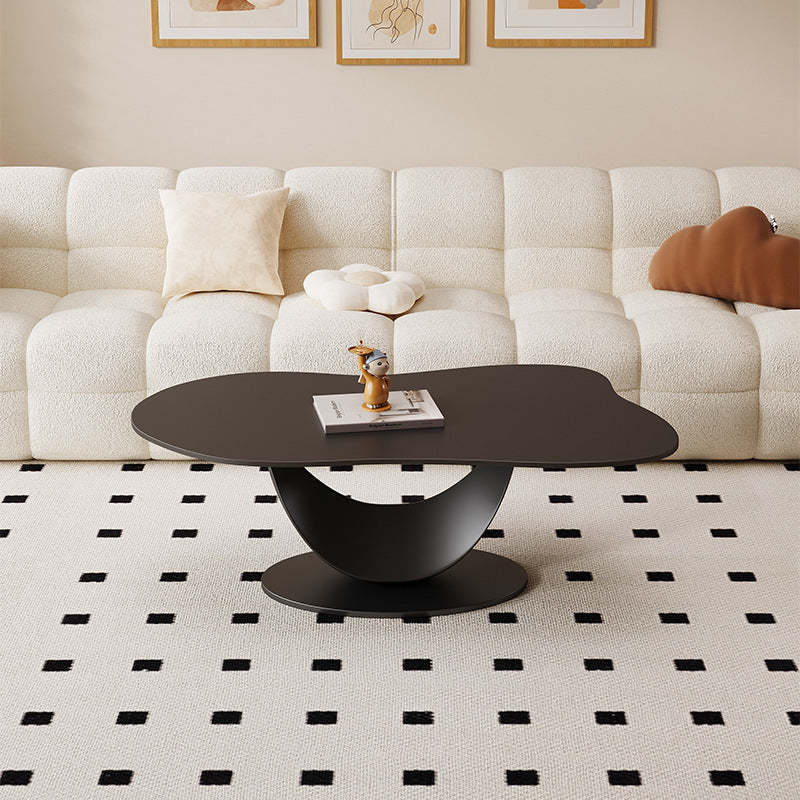 Nordic Iron Cloud Round Coffee Table Set