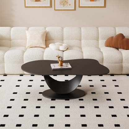 Nordic Iron Cloud Round Coffee Table Set