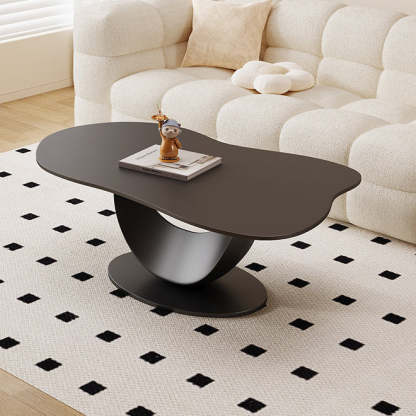 Nordic Iron Cloud Round Coffee Table Set — Cloud Table + Round Table Set / Large