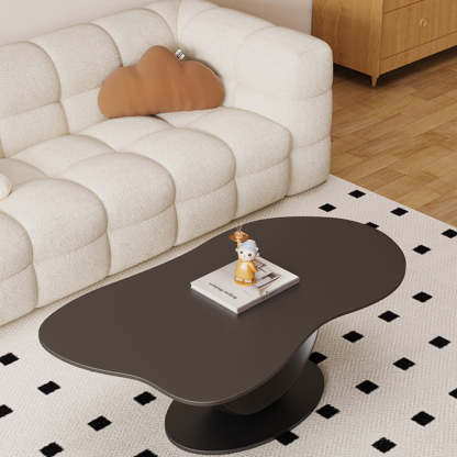 Nordic Iron Cloud Round Coffee Table Set