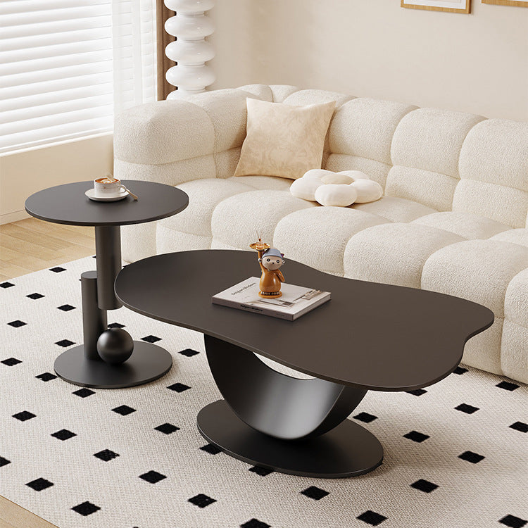 Nordic Iron Cloud Round Coffee Table Set — Cloud Table / Large