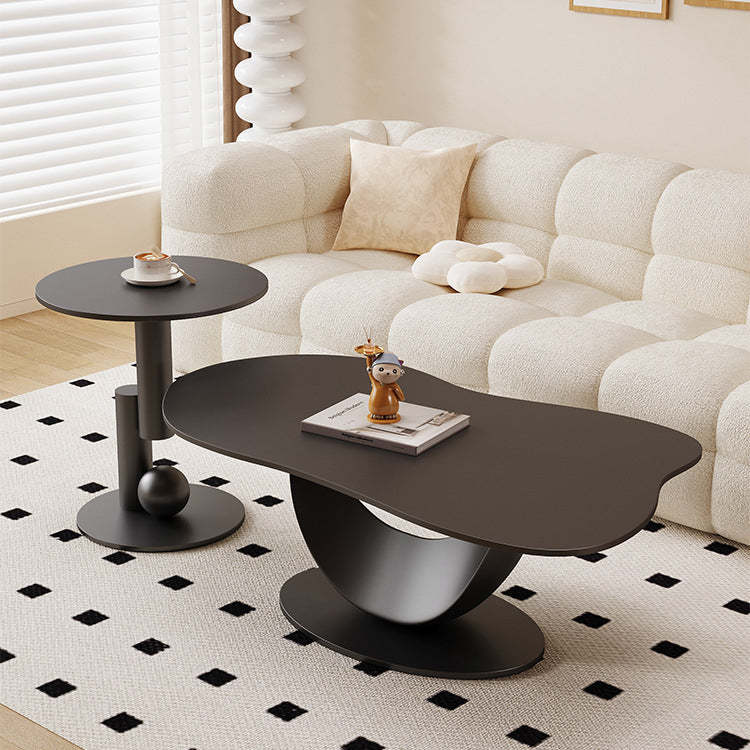 Nordic Iron Cloud Round Coffee Table Set — Cloud Table / Large