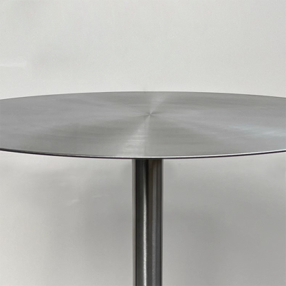 Industrial Steel Round Umbrella Coffee Table