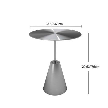 Industrial Steel Round Umbrella Coffee Table