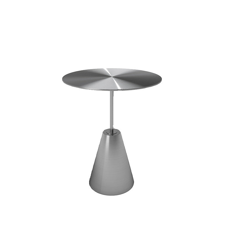 Industrial Steel Round Umbrella Coffee Table