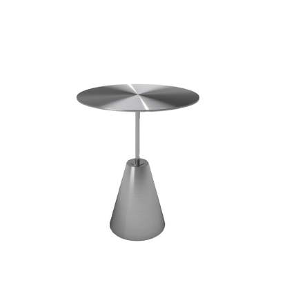 Industrial Steel Round Umbrella Coffee Table