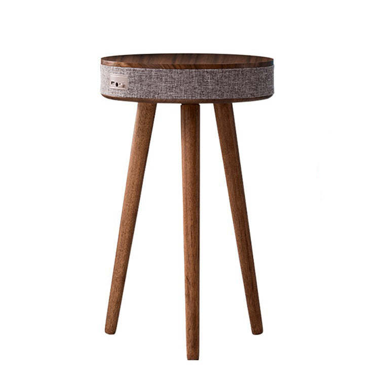 Nordic Wood Fabric Smart Coffee Table