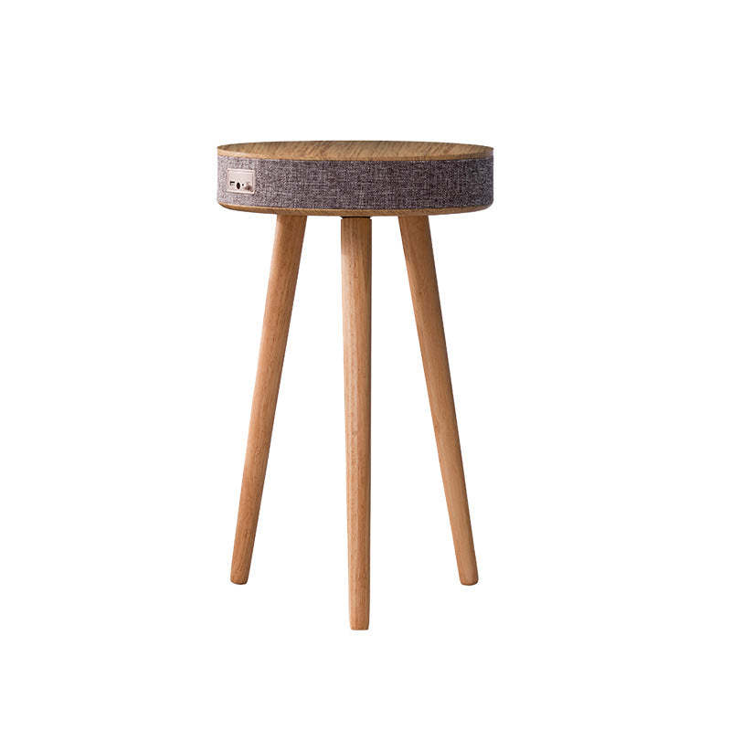 Nordic Wood Fabric Smart Coffee Table