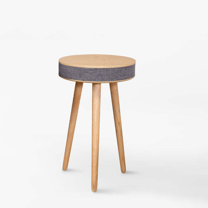 Nordic Wood Fabric Smart Coffee Table