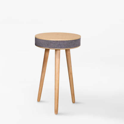Nordic Wood Fabric Smart Coffee Table