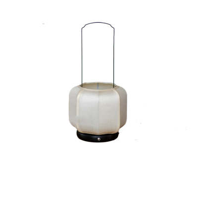 Chinese Iron Silk Fabric Lantern LED Lamp
