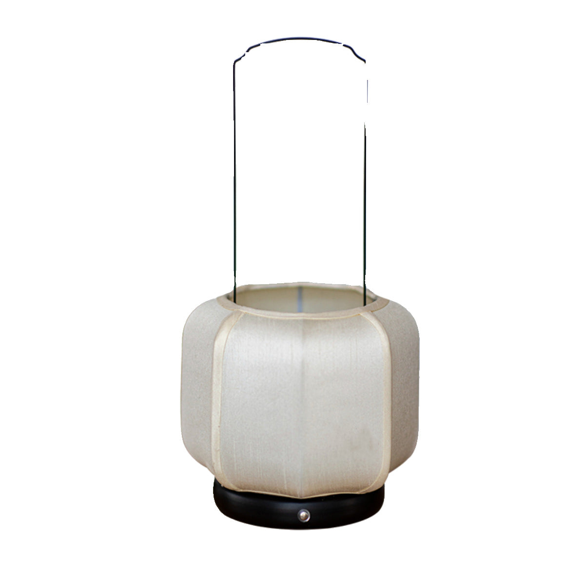 Chinese Iron Silk Fabric Lantern LED Lamp