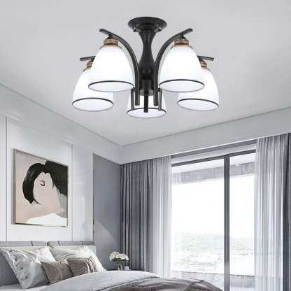 Nordic Iron 3/5/6/8/10-Light Ceiling Light