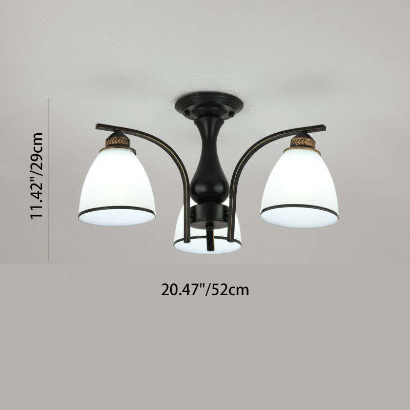 Nordic Iron 3/5/6/8/10-Light Ceiling Light