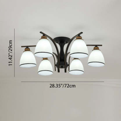 Nordic Iron 3/5/6/8/10-Light Ceiling Light