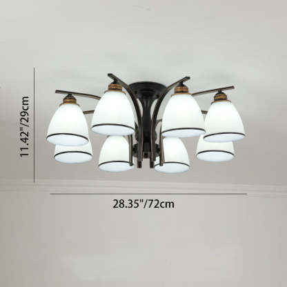 Nordic Iron 3/5/6/8/10-Light Ceiling Light
