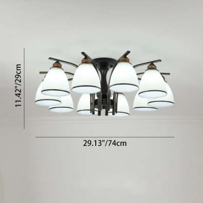 Nordic Iron 3/5/6/8/10-Light Ceiling Light