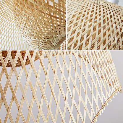 Bamboo Woven Hanging Lighting