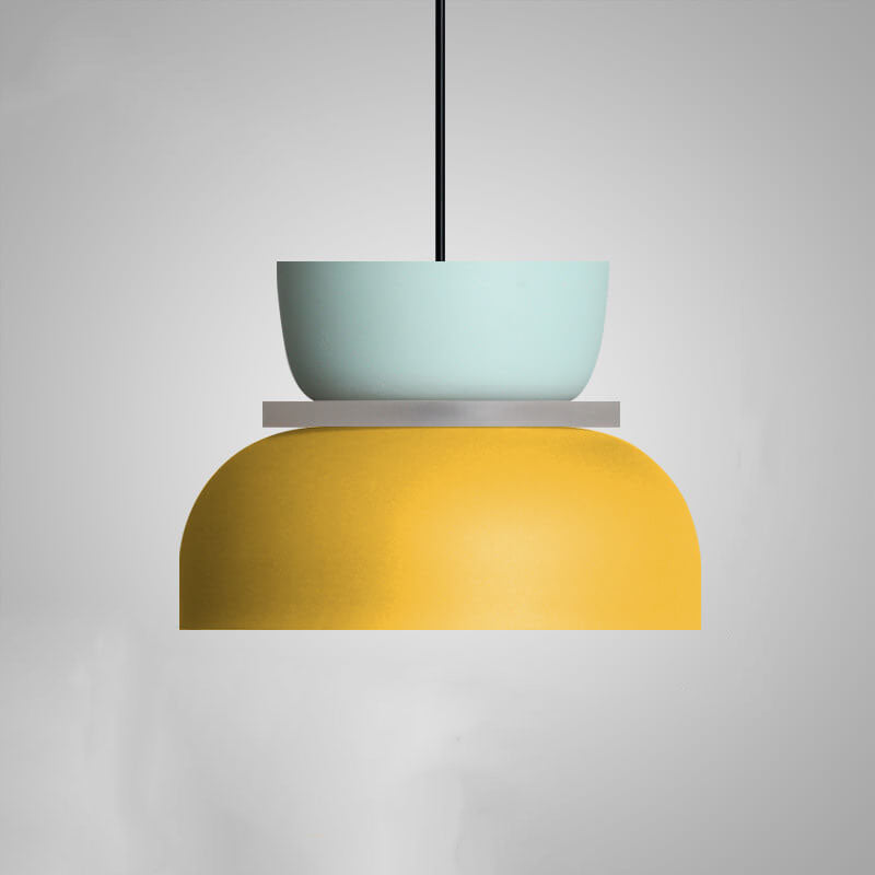 Nordic Colorful Macaron LED Pendant Light