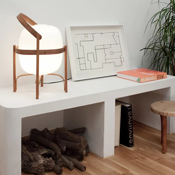 Portable 1-Light Global LED Frame Table Lamp